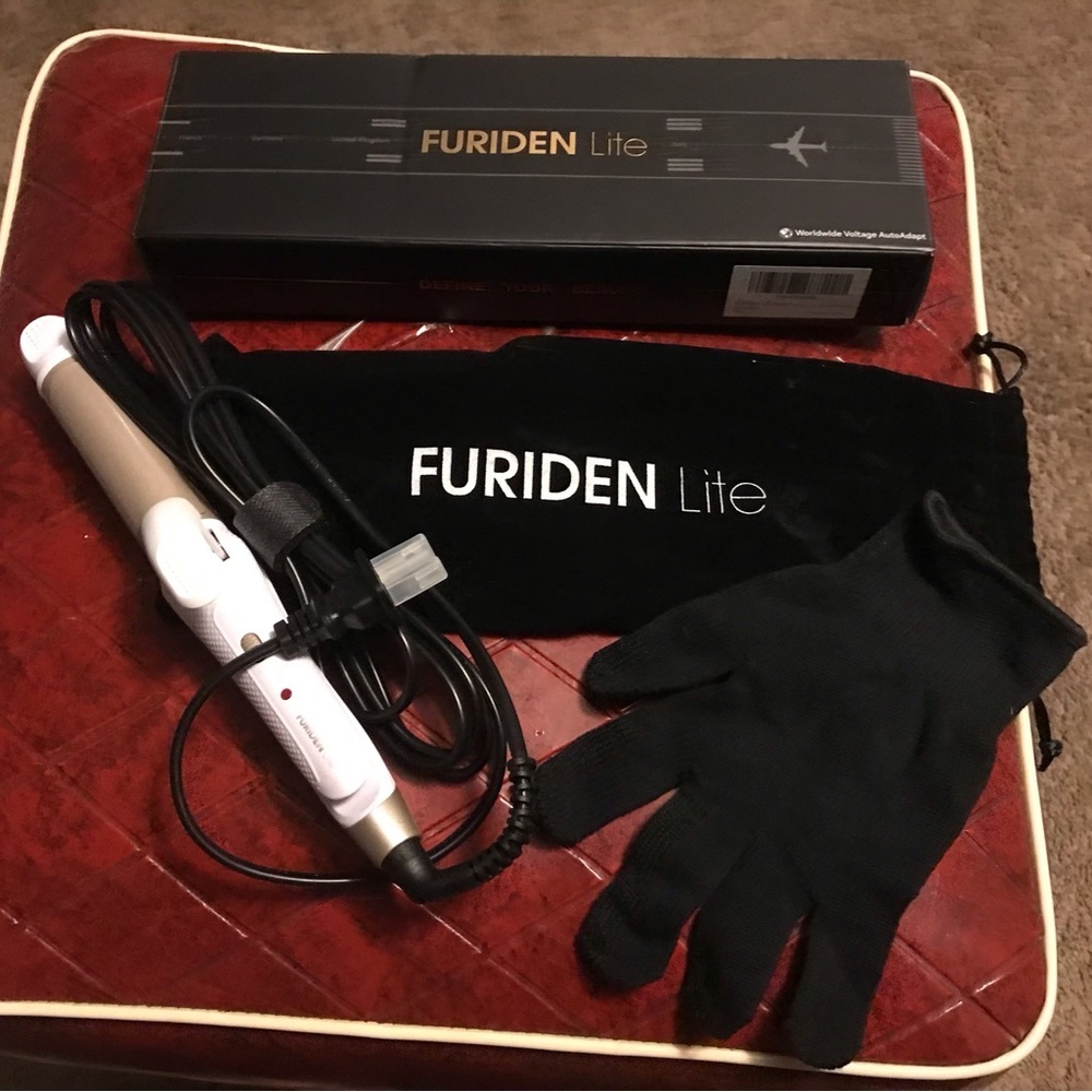 NWT Furiden Lite Dual-Voltage Curling Iron